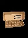 Huevera Docenera – Microcorrugado 14×14×11 cm con separador