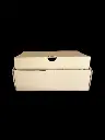 Caja Mediana Rectangular Kraft – Corrugado | 29 × 15 × 8 cm
